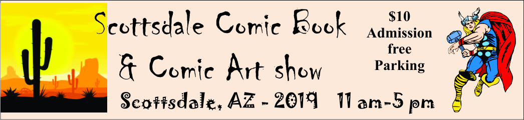 Scottsdale comic book & comic art show