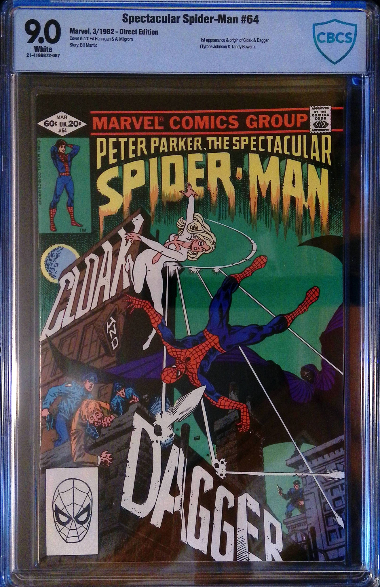 Spectacular Spider-man #64 CBCS 9.0