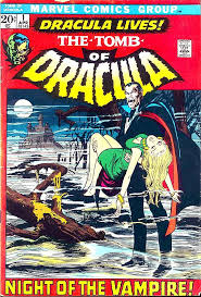 Dracula comic by Marv Wolfman